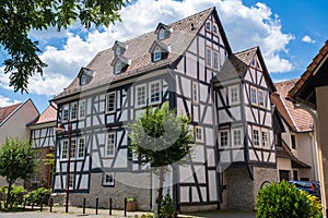 Old half-timbered house in Butzbach / Germany