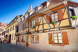 Old half-timbered houses