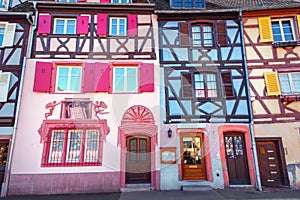 Old half-timbered houses