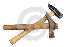 An old hammer.