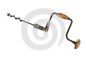 Old hand drill