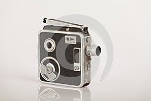 old hand movie camera