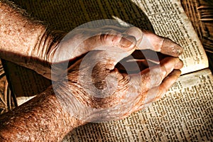 Old Hands Praying