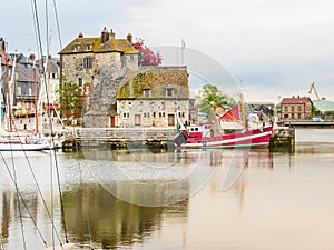 Old Harbor. Honfleur, Normandy, France