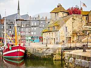 Old Harbor. Honfleur, Normandy, France