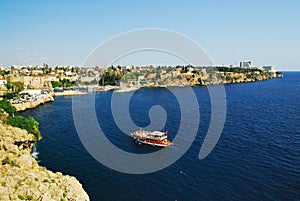 Old harbour in Antalya, Turkey