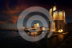 Old Harbour entrance La Rochelle