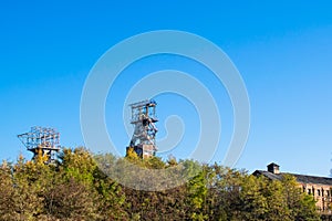 the old hard coal mine in Bytom, Rejtan shaft