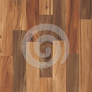Old hard wood strip plank wall background texture