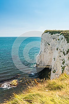 Old Harry rocks in Jurrasic coast in Dorset