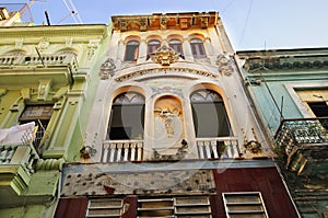 Old Havana architecture detail