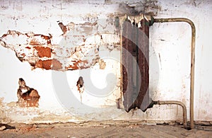 Old heat radiator