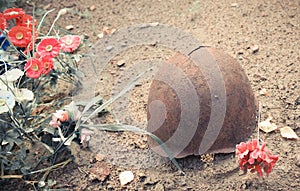 Old helmet Soviet World War I