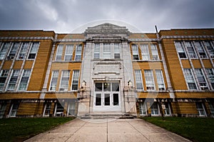 An old high school building in Hanover, Pennsylvania.