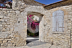 Old highland Lefkara village in Republic of Cyprus