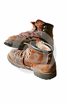 Old Hiking Boots