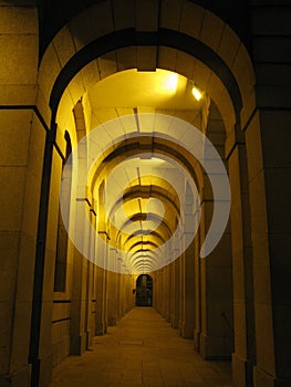 Old historic architecture in Hong Kong