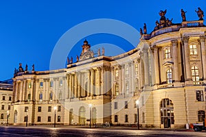 Old historic building at the Unter den Linden boulevard