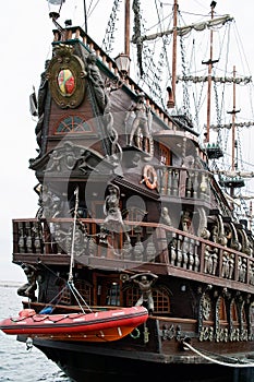 Old historic Galeon.
