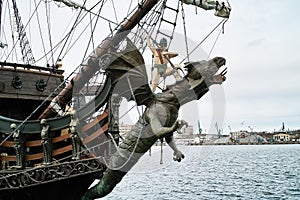 Old historic Galeon.