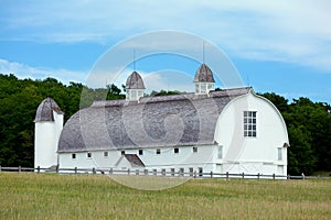 Old historical barn in Sleeping Bear Dunes Nationa