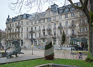 Old historical building in Wiesbaden