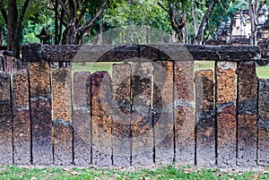 Old Historical Laterite Wall, Background/ Texture