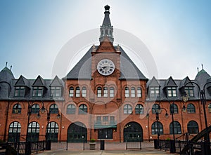 Old Historical Liberty Park Immigration Train Station