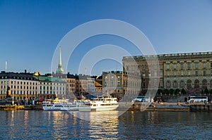 Old historical town quarter Gamla Stan, Stockholm, Sweden