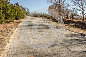 Old Hiway 66 in Oklahoma