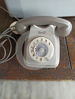 An Old home telephone for collection