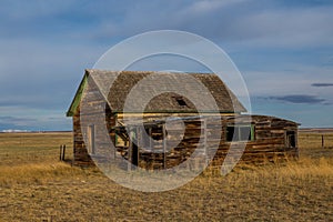 Old Homestead On The Prairie