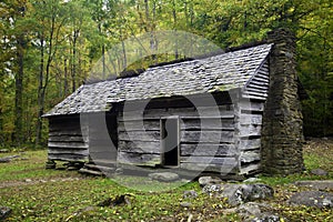 An old Homestead in the Smoky Mountains photo