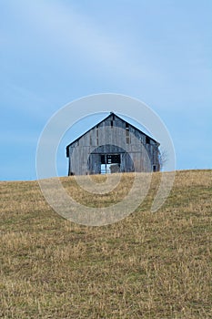 An Old Horse Barn Outside of Lexington, Kentucky