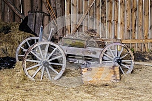 Old horse cart