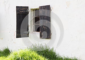Old horse stable window