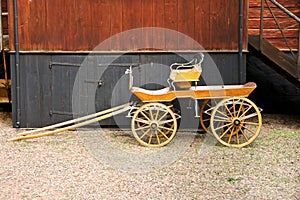 Old horse wagon