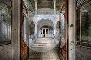 Old hospital in Beelitz