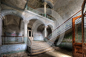 Old hospital in Beelitz