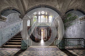 Old hospital in Beelitz