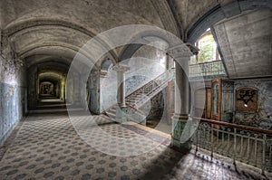 Old hospital in Beelitz