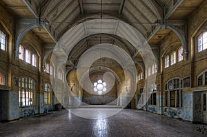 Old hospital in Beelitz