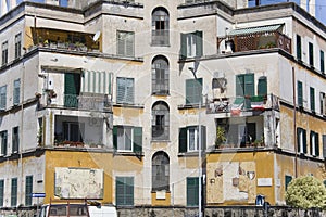 Vecchio struttura che fornisce servizi di alloggio l'edificio Roma 