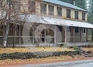 Old hotel in rural Northern California