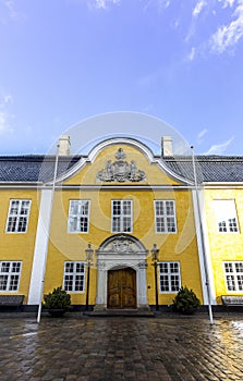 Old house in Aalborg, Northern Jutland, Denmark