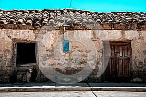 An old house in Ayacucho - Peru photo