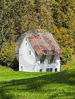 Old house in ballenberg open air museum