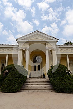 An old house belonging to the family Concha and Toro winery `Concho y Tora`