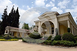 An old house belonging to the family Concha and Toro winery `Concho y Tora`