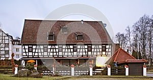 Old house in Braniewo. Poland